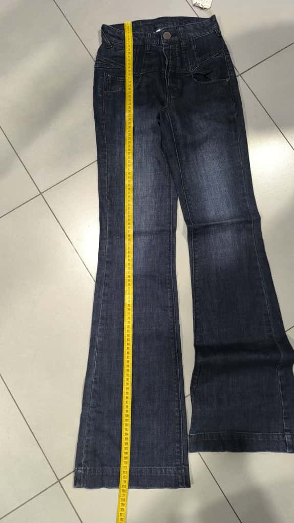 Denim Wahed Bootcut Jeans  (XXS)