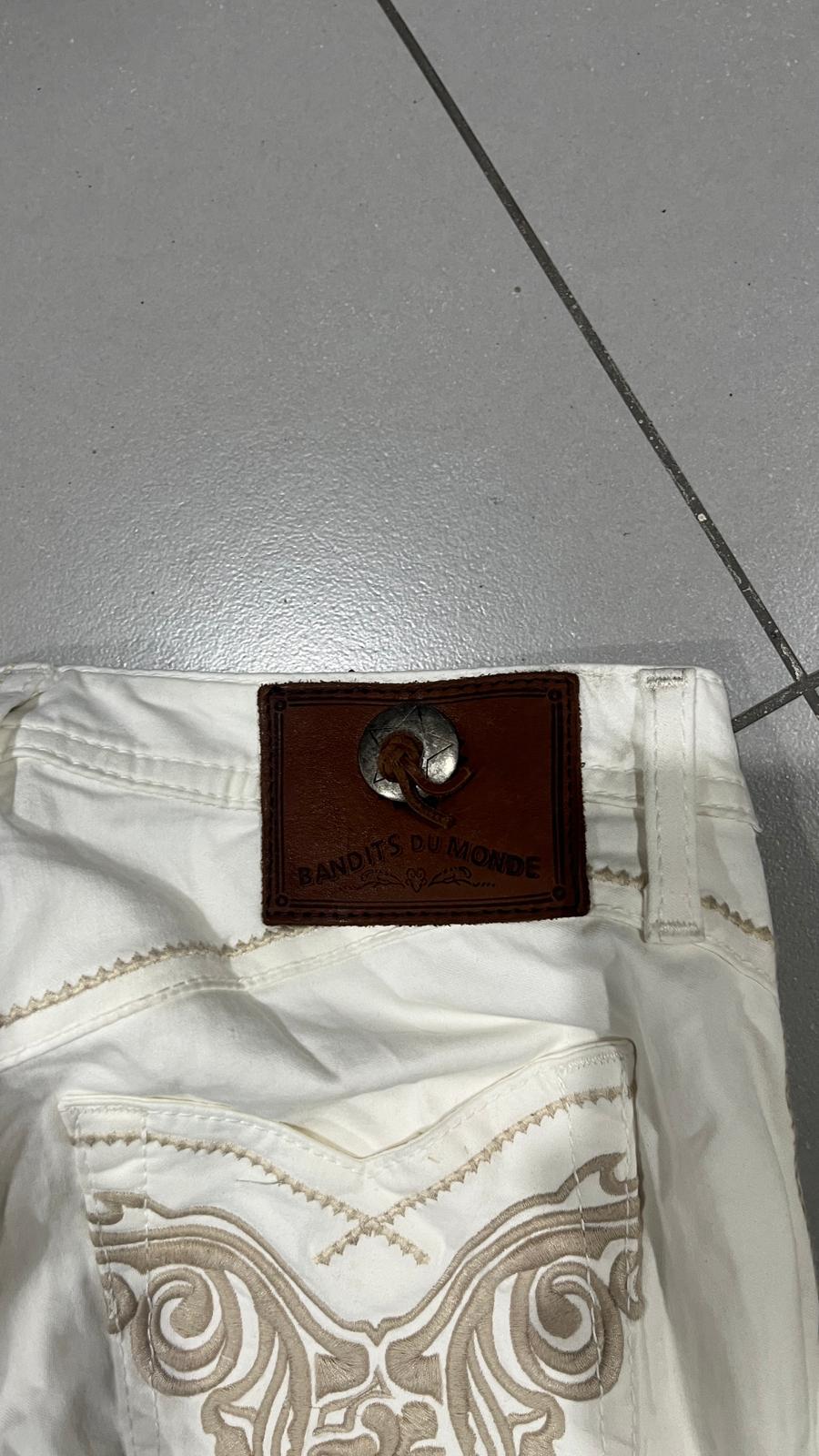 Cotton Pants Embroidered  (XS)