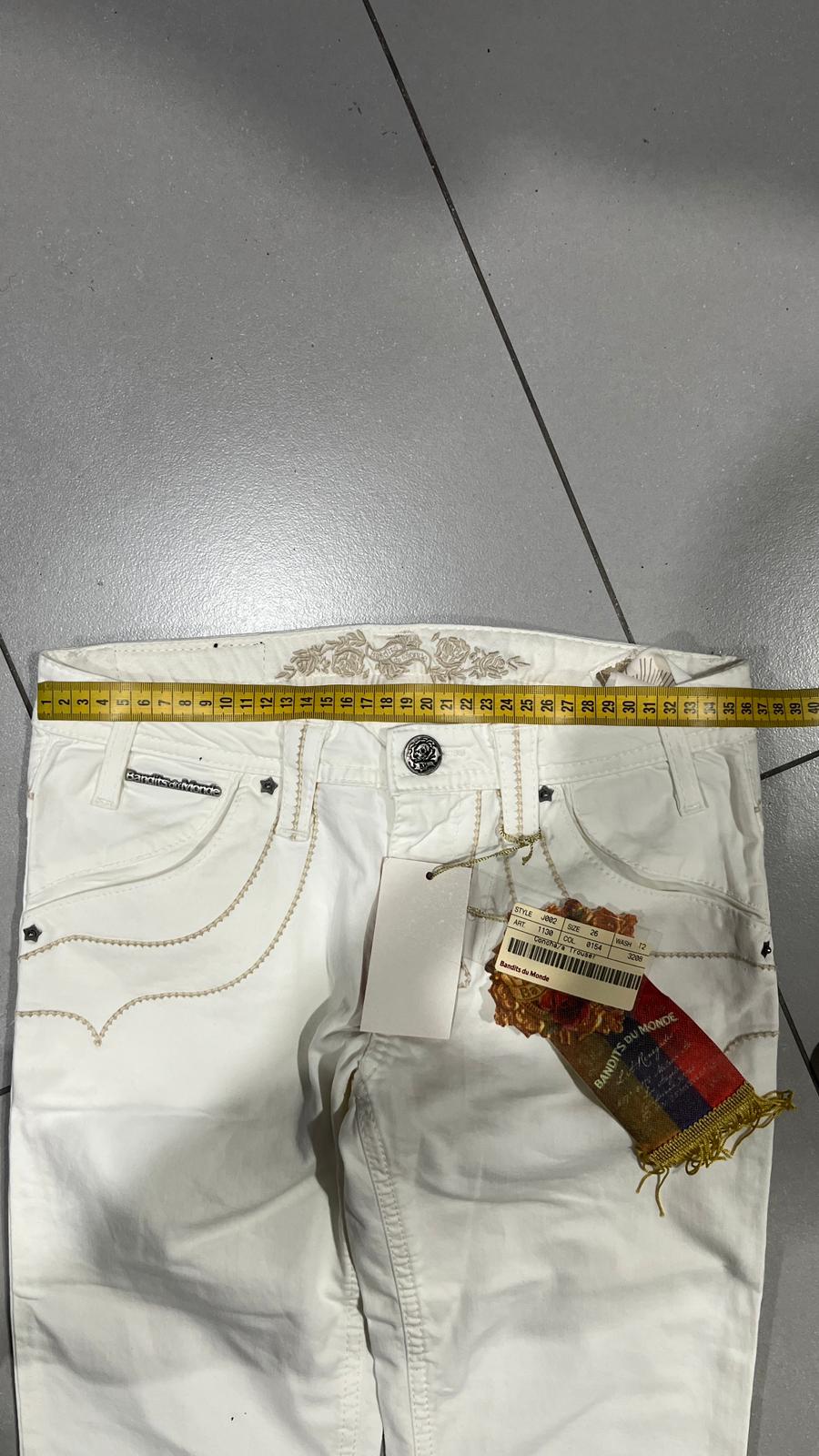 Cotton Pants Embroidered  (XS)