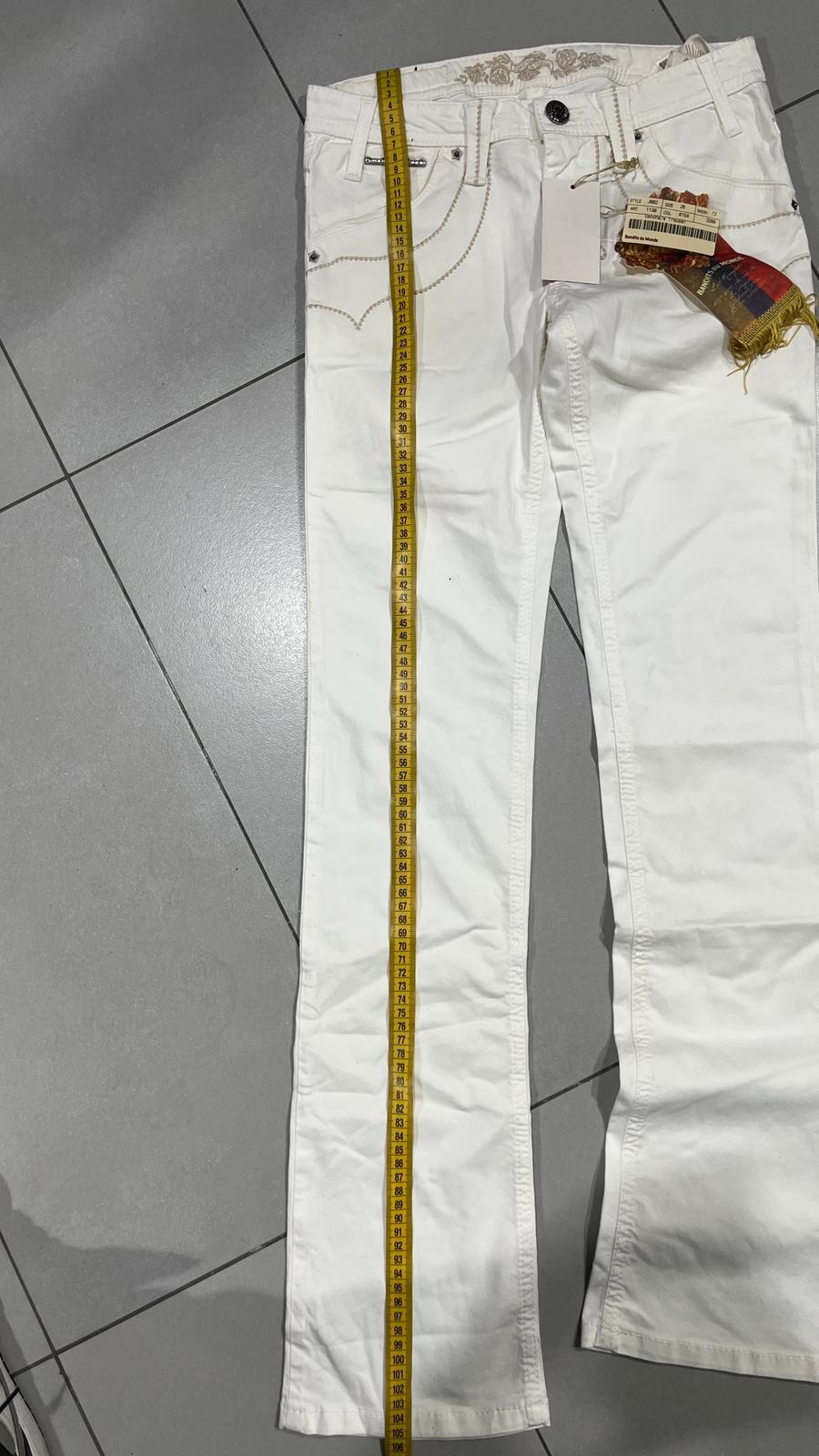 Cotton Pants Embroidered  (XS)