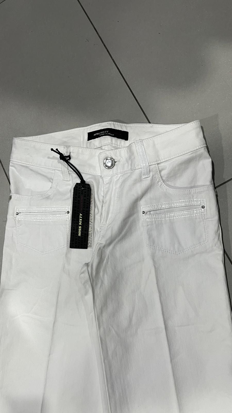 Denim Cotton Pants Miss Sixty Baggy Fit  (XS)