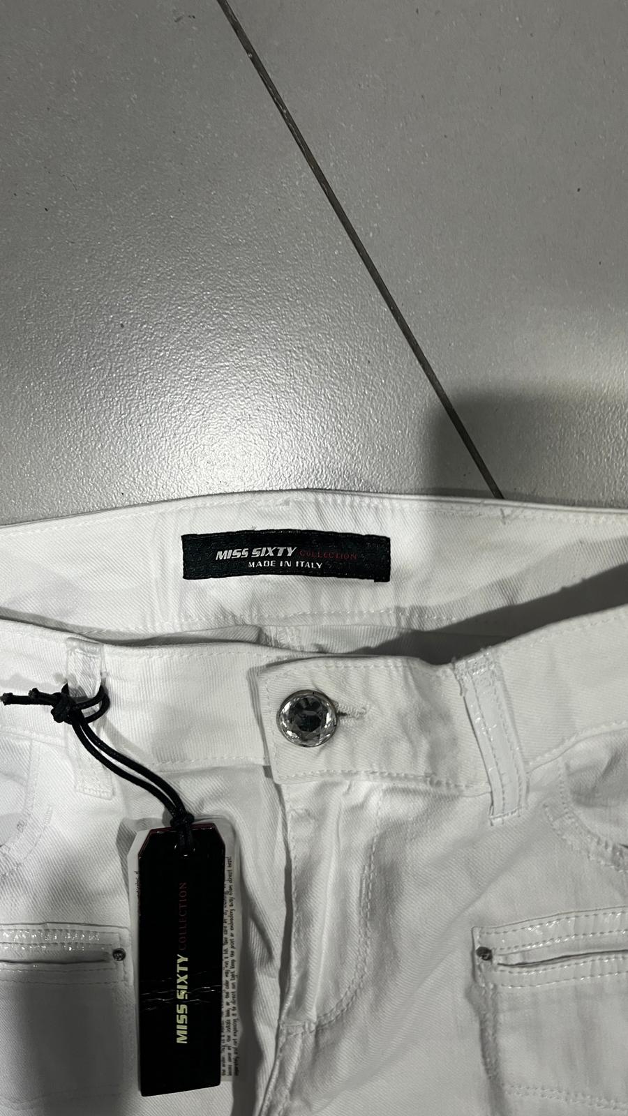 Denim Cotton Pants Miss Sixty Baggy Fit  (XS)