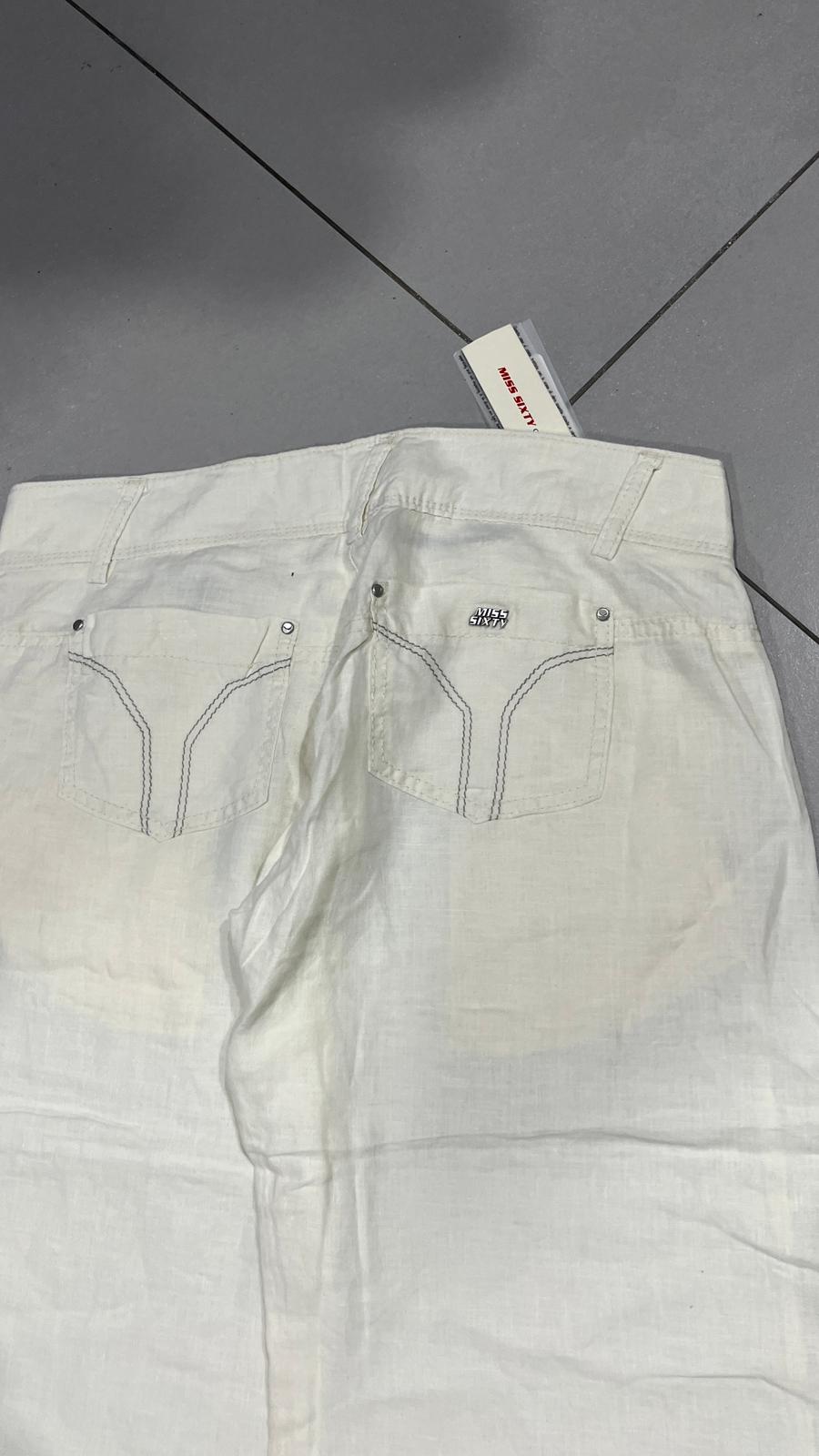 Denim Cotton Pants Miss Sixty Baggy Fit  (M)