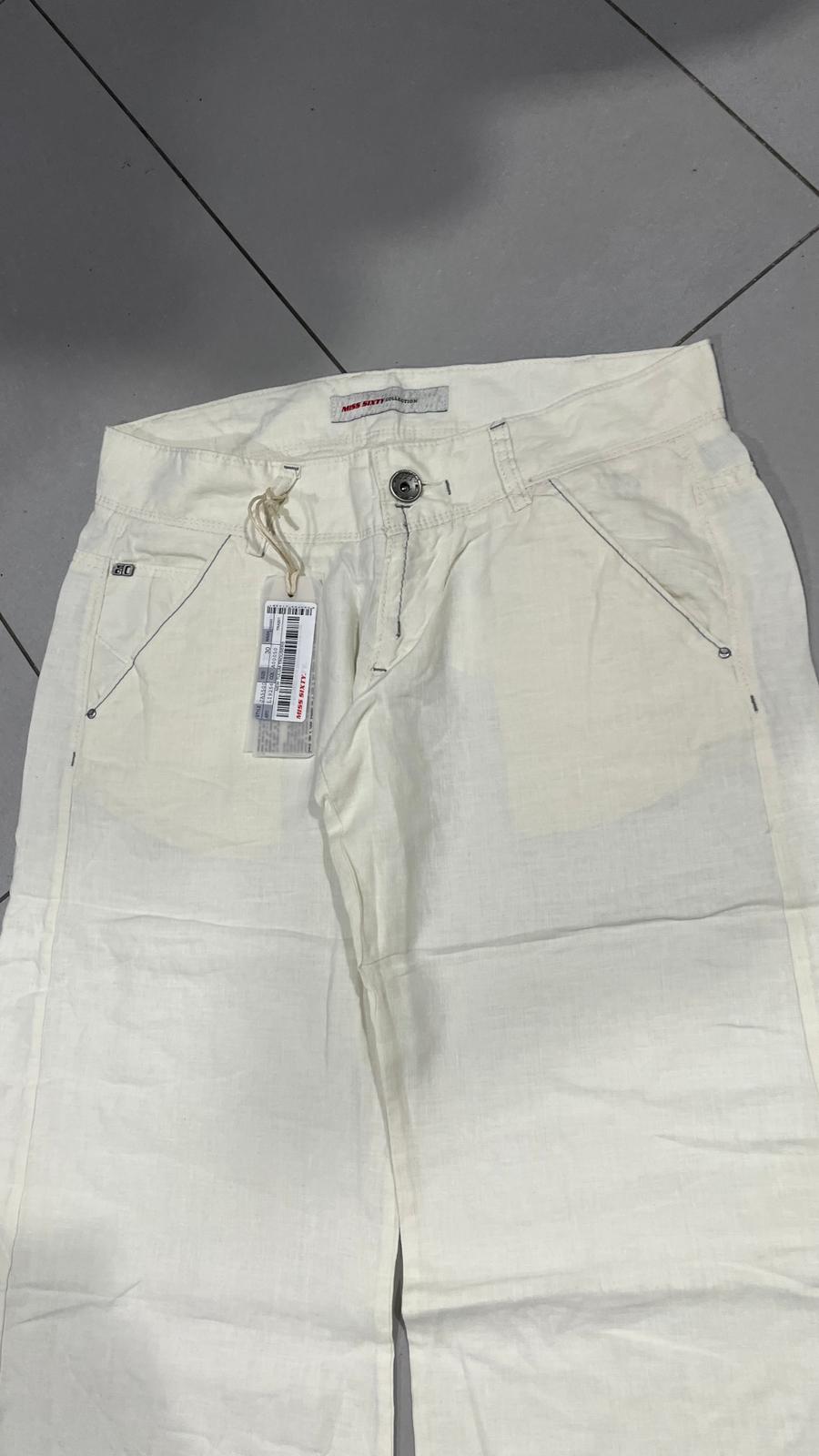 Denim Cotton Pants Miss Sixty Baggy Fit  (M)