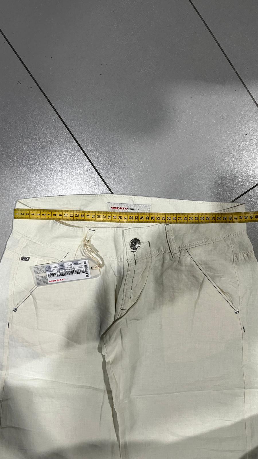 Denim Cotton Pants Miss Sixty Baggy Fit  (M)