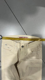 Cotton Denim Pants Embroidered Miss Sixty Baggy Fit Vintage Y2K 90s 00s Hip-Hop (XXS)