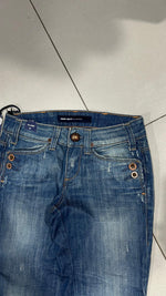 Denim Jeans Miss Sixty Bootcut Vintage Y2K 90s 00s American Style Hip-Hop (XXS)