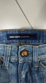 Denim Jeans Miss Sixty Bootcut Vintage Y2K 90s 00s American Style Hip-Hop (XXS)