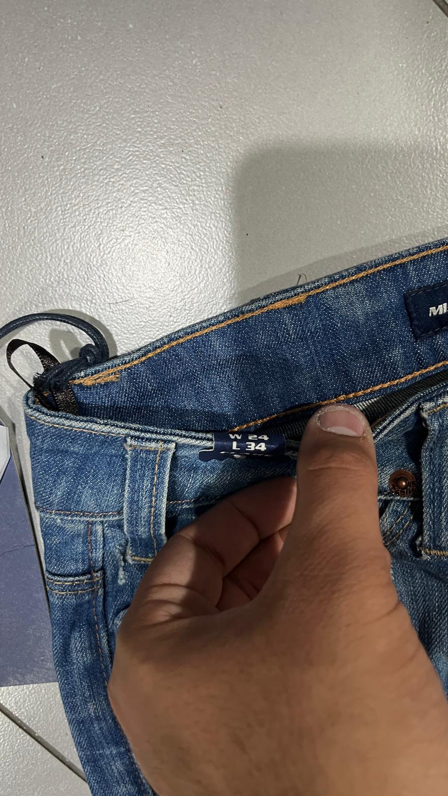 Denim Jeans Miss Sixty Bootcut Vintage Y2K 90s 00s American Style Hip-Hop (XXS)