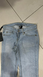 Denim Jeans Baggy Fit Embroidered  (XXS)