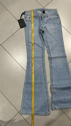 Denim Jeans Baggy Fit Embroidered  (XXS)