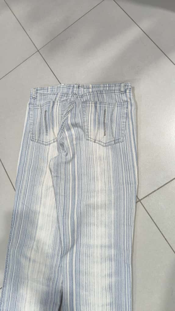 Denim Jeans Washed Baggy Fit  (XXS)
