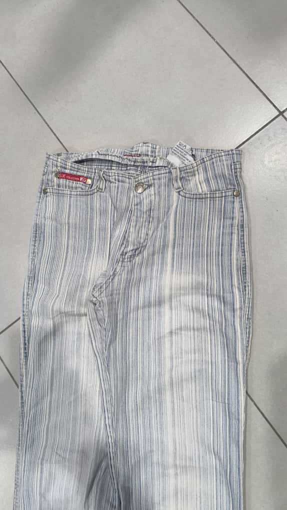 Denim Jeans Washed Baggy Fit  (XXS)