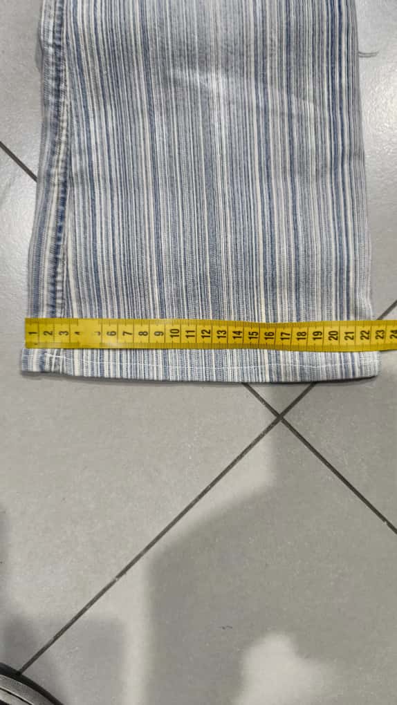 Denim Jeans Washed Baggy Fit  (XXS)