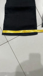 Denim Jeans Bootcut Flare Black  (S)