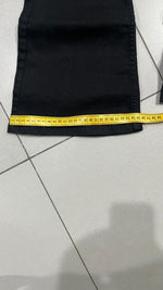 Denim Jeans Bootcut Flare Black Vintage Y2K 90s 00s American Style Hip-Hop (S)