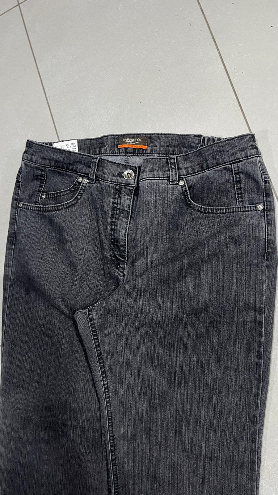 Denim Jeans Black Baggy Fit Vintage Y2K 90s 00s American Style Hip-Hop (S)