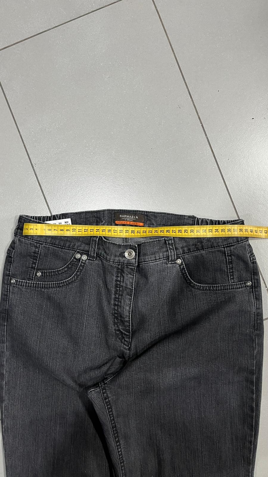 Denim Jeans Black Baggy Fit Vintage Y2K 90s 00s American Style Hip-Hop (S)