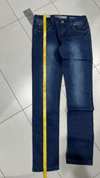 Denim Jeans Embroidered Straight Fit  (M)
