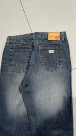 Denim Jeans Washed Embroidered Baggy Fit Vintage Y2K 90s 00s American Style Hip-Hop (XXS)