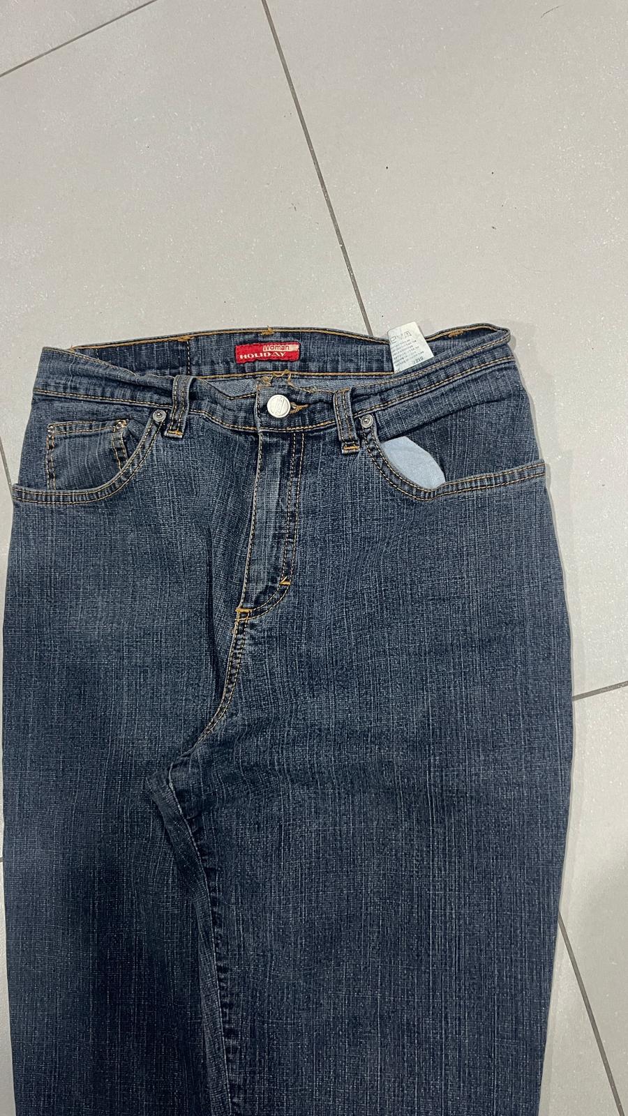 Denim Jeans Bootcut Washed  (S)