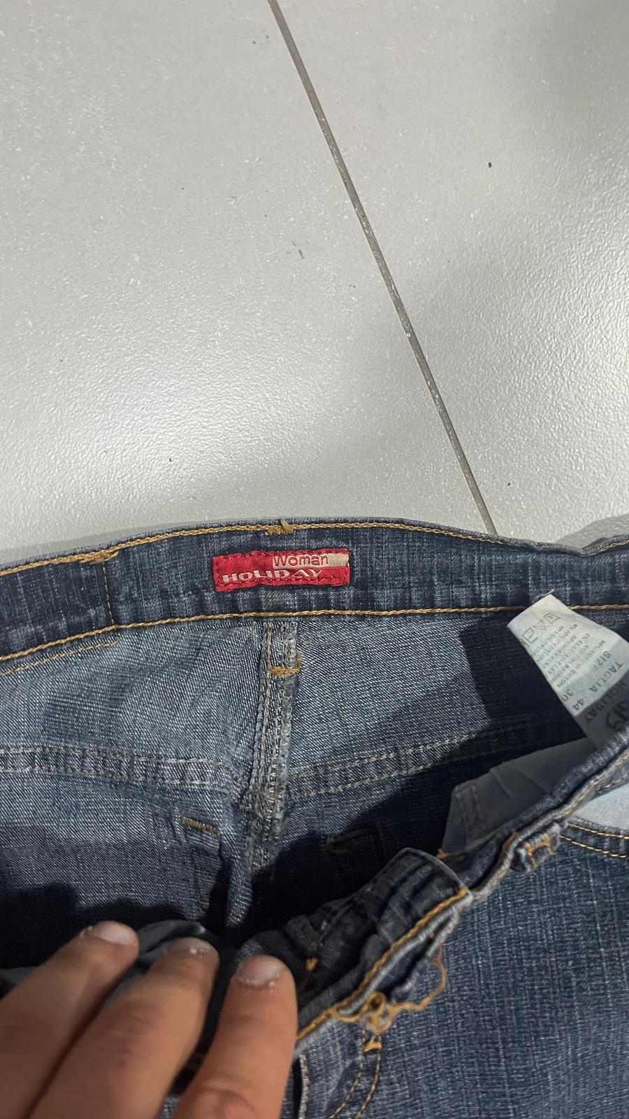 Denim Jeans Bootcut Washed  (S)
