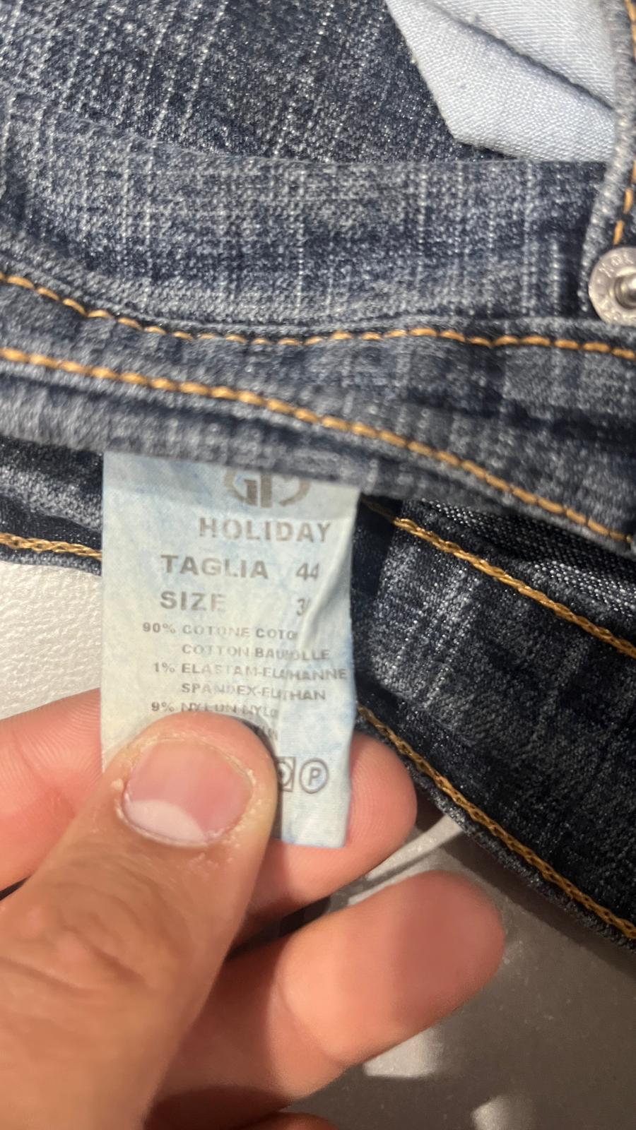 Denim Jeans Bootcut Washed  (S)