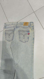 Denim Particular Flare Baggy Fit  (XS)