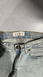 Denim Particular Flare Baggy Fit  (XS)