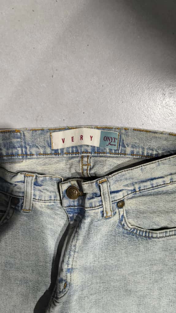 Denim Particular Flare Baggy Fit  (XS)