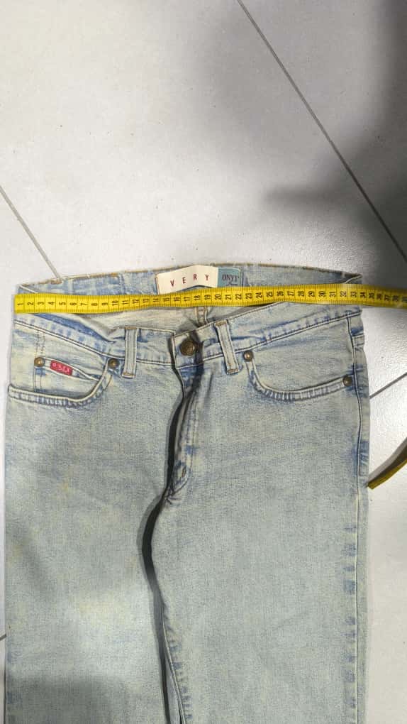 Denim Particular Flare Baggy Fit  (XS)