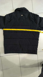 Bomber Giubbotto Nero Bomb Boogie Vintage Y2K 90s 2000s American Style Hip Hop Rave (M)