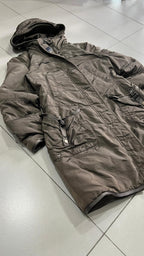 Cappotto Bomber Lungo Peuterey Donna Vintage Y2K 90s 2000s American Style Hip Hop Rave (S)