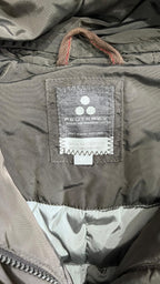 Cappotto Bomber Lungo Peuterey Donna Vintage Y2K 90s 2000s American Style Hip Hop Rave (S)