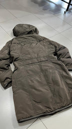 Cappotto Bomber Lungo Peuterey Donna Vintage Y2K 90s 2000s American Style Hip Hop Rave (S)