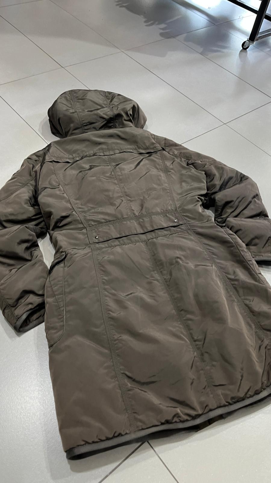 Cappotto Bomber Lungo Peuterey Donna Vintage Y2K 90s 2000s American Style Hip Hop Rave (S)