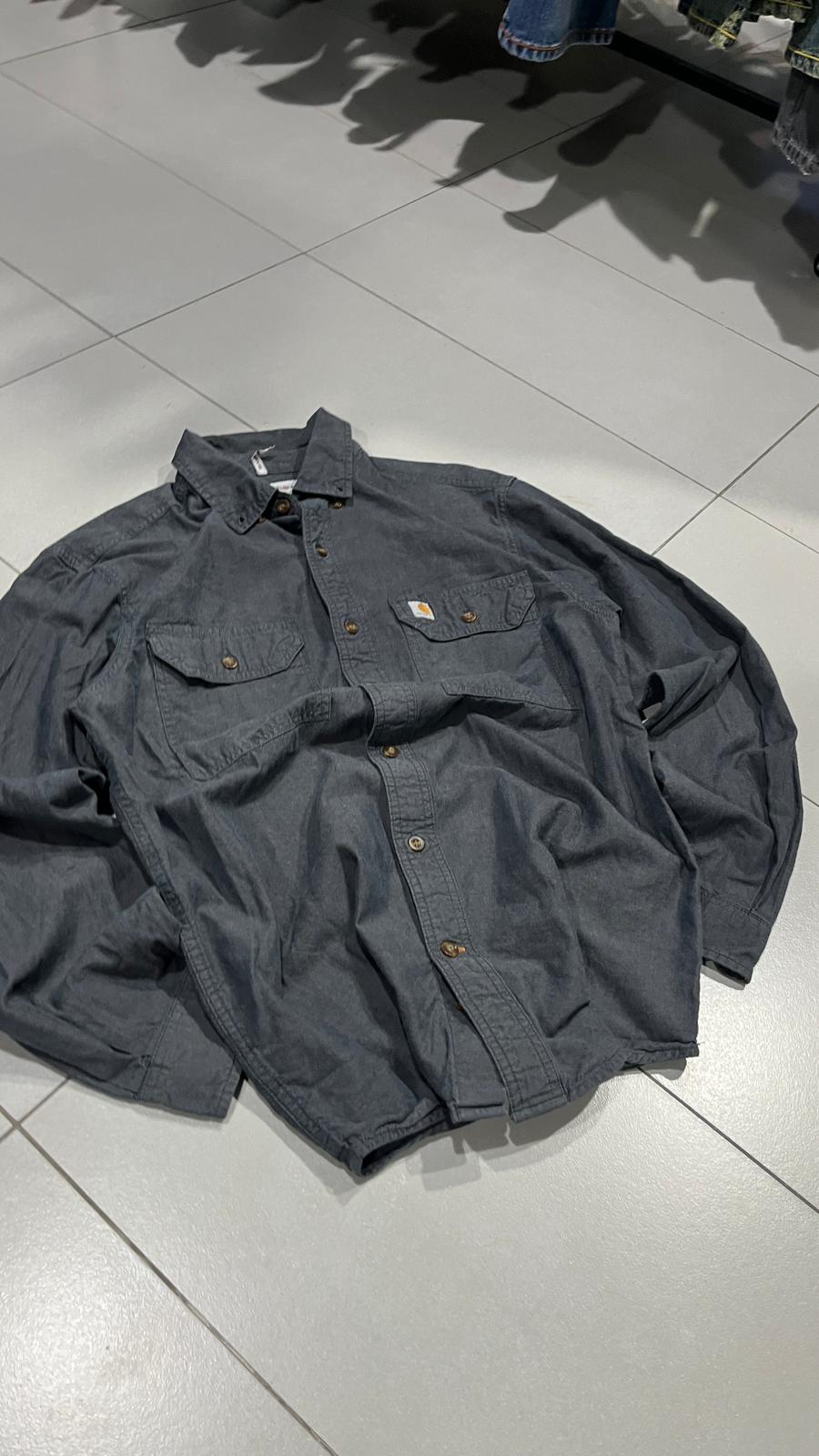 Camicia Carhartt Workwear Vintage Y2K 90s 00s American Style Hip-Hop (M)