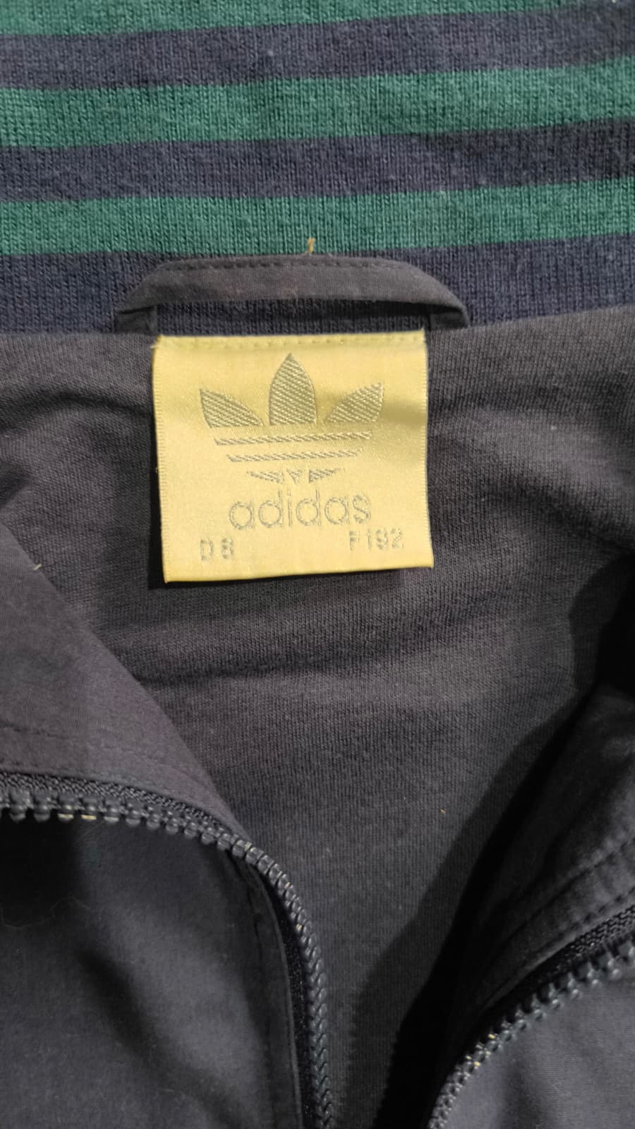 Felpa con Zip Adidas Grey Label Vintage Y2K 90s 00s American Style Hip-Hop (L)