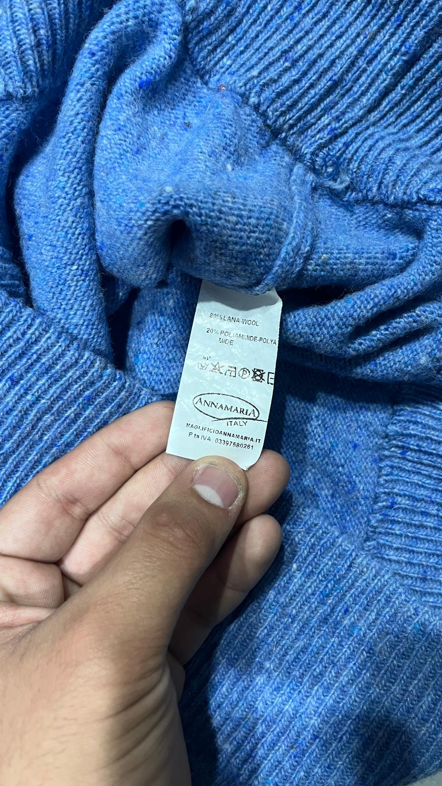 Sweater Maglioncino Franklin College Embroidered Vintage Y2K 90s 00s American Style Hip-Hop (S)