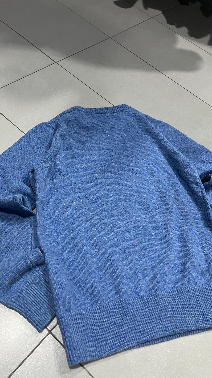 Sweater Maglioncino Franklin College Embroidered Vintage Y2K 90s 00s American Style Hip-Hop (S)