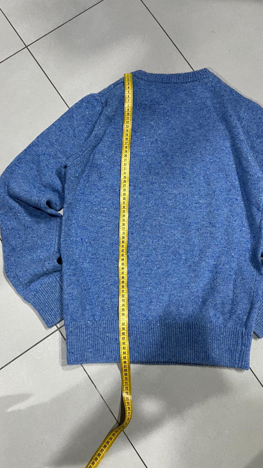 Sweater Maglioncino Franklin College Embroidered Vintage Y2K 90s 00s American Style Hip-Hop (S)