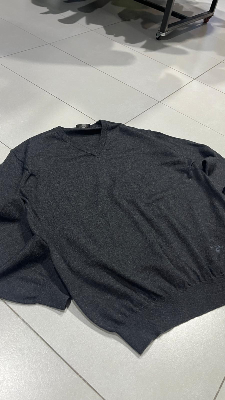 Sweater Navigare - Maglioncino con Ricamo Vintage Y2K 90s 00s American Style Hip-Hop (XXL)