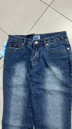 Denim Jeans Washed Baggy Fit Vintage Y2K 90s 00s American Style Hip-Hop (S)