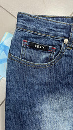 Denim Jeans Washed Baggy Fit Vintage Y2K 90s 00s American Style Hip-Hop (S)