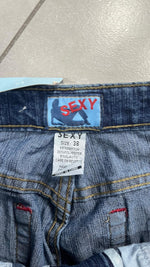 Denim Jeans Washed Baggy Fit Vintage Y2K 90s 00s American Style Hip-Hop (S)