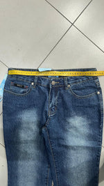 Denim Jeans Washed Baggy Fit Vintage Y2K 90s 00s American Style Hip-Hop (S)