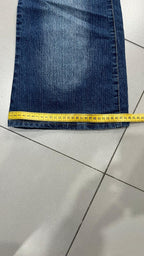 Denim Jeans Washed Baggy Fit  (S)