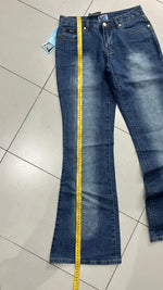 Denim Jeans Washed Baggy Fit Vintage Y2K 90s 00s American Style Hip-Hop (S)