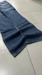 Denim Jeans Bootcut Washed Baggy Fit  (S)