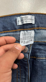 Denim Jeans Bootcut Washed Baggy Fit Vintage Y2K 90s 00s American Style Hip-Hop (S)